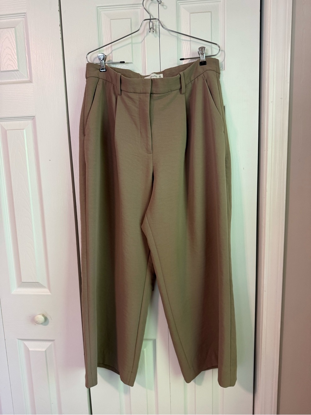 Curve Love A&F Harper Tailored Premium Crepe Trousers